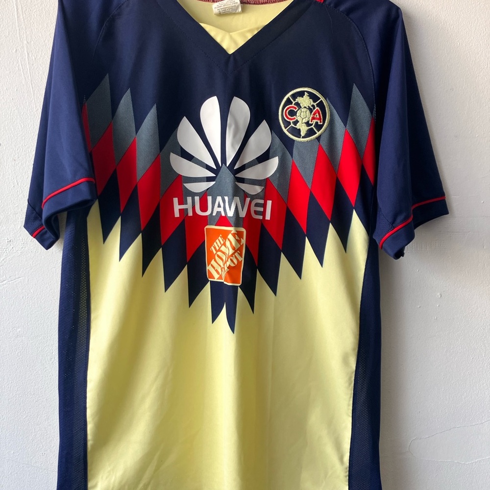 Kids Navy and Yellow Graphic Jersey